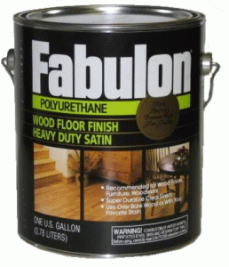 Fabulon Polyurethane Stain - Hardwood Floor Finish - Clear Satin