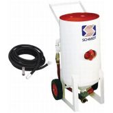 Sandblaster, 200 lb Pressure Pot <br> with Dead Man Switch & Resperator